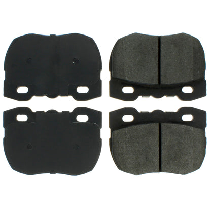 Centric Parts Disc Brake Pad Set Semi-Metallic with Posi Quiet for 1994-1999 Land Rover Discovery 104.05201