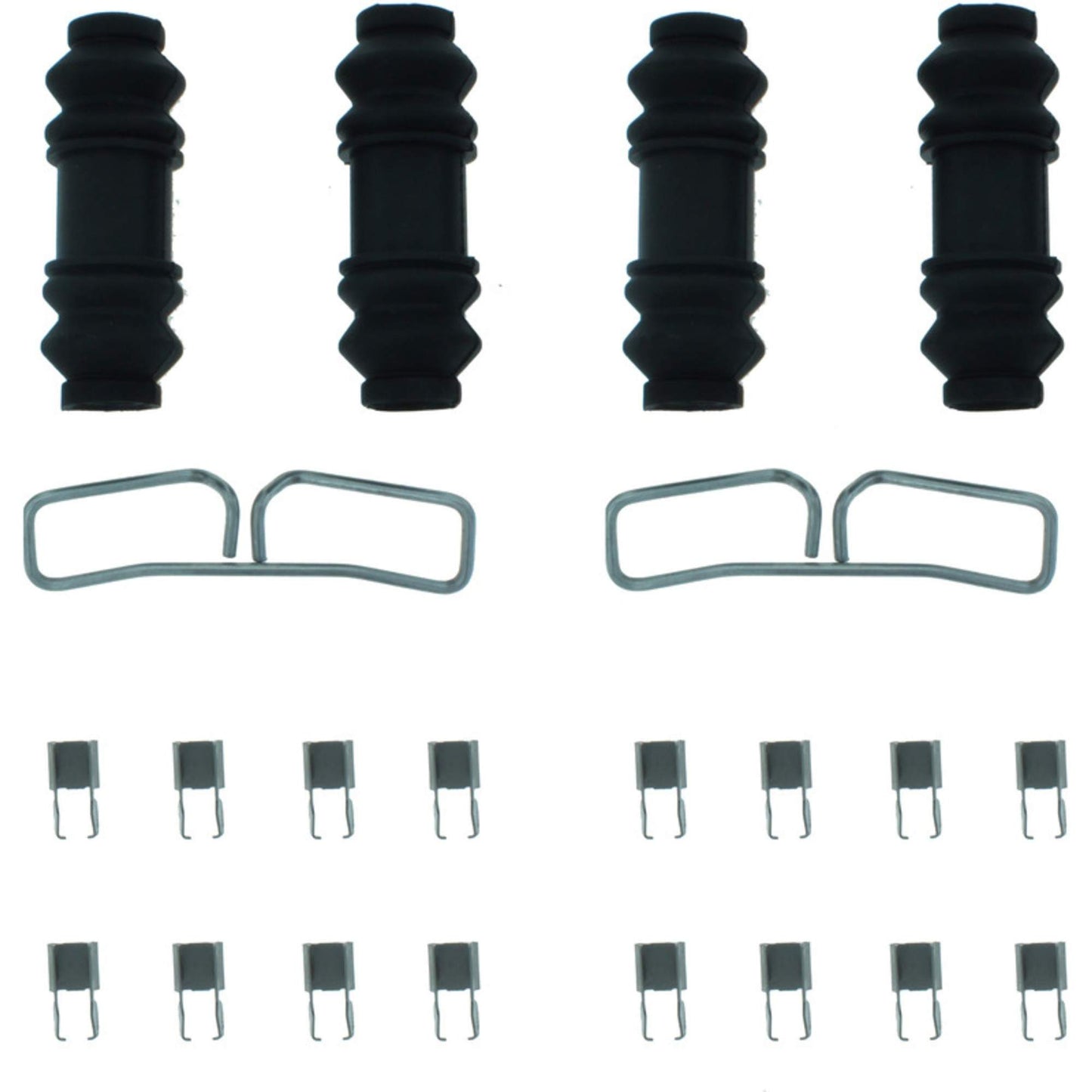 Centric Parts Disc Brake Pad Set Semi-Metallic with Posi Quiet for 1991-1995 Chrysler Daytona LeBaron Town & Country Dodge Caravan Grand Caravan Spirit Plymouth Acclaim Grand Voyager Voyager 104.05220