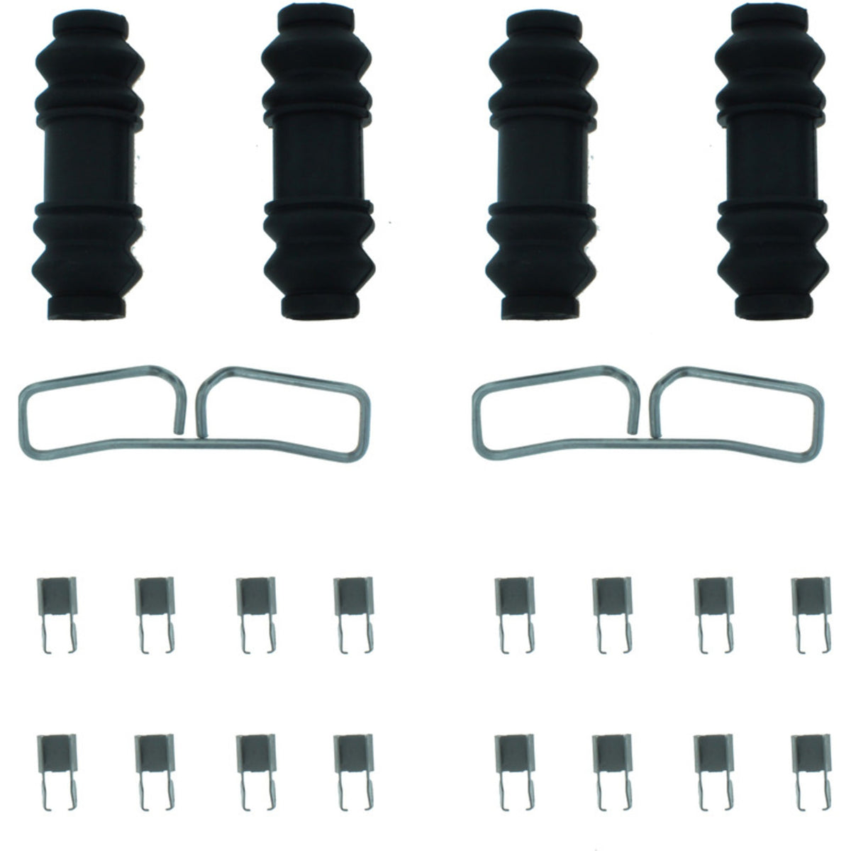 Centric Parts Disc Brake Pad Set Semi-Metallic with Posi Quiet for 1991-1995 Chrysler Daytona LeBaron Town & Country Dodge Caravan Grand Caravan Spirit Plymouth Acclaim Grand Voyager Voyager 104.05220