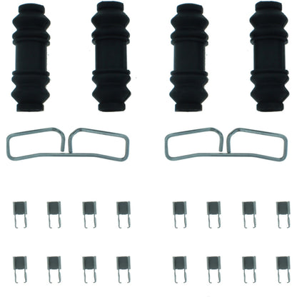 Centric Parts Disc Brake Pad Set Semi-Metallic with Posi Quiet for 1991-1995 Chrysler Daytona LeBaron Town & Country Dodge Caravan Grand Caravan Spirit Plymouth Acclaim Grand Voyager Voyager 104.05220