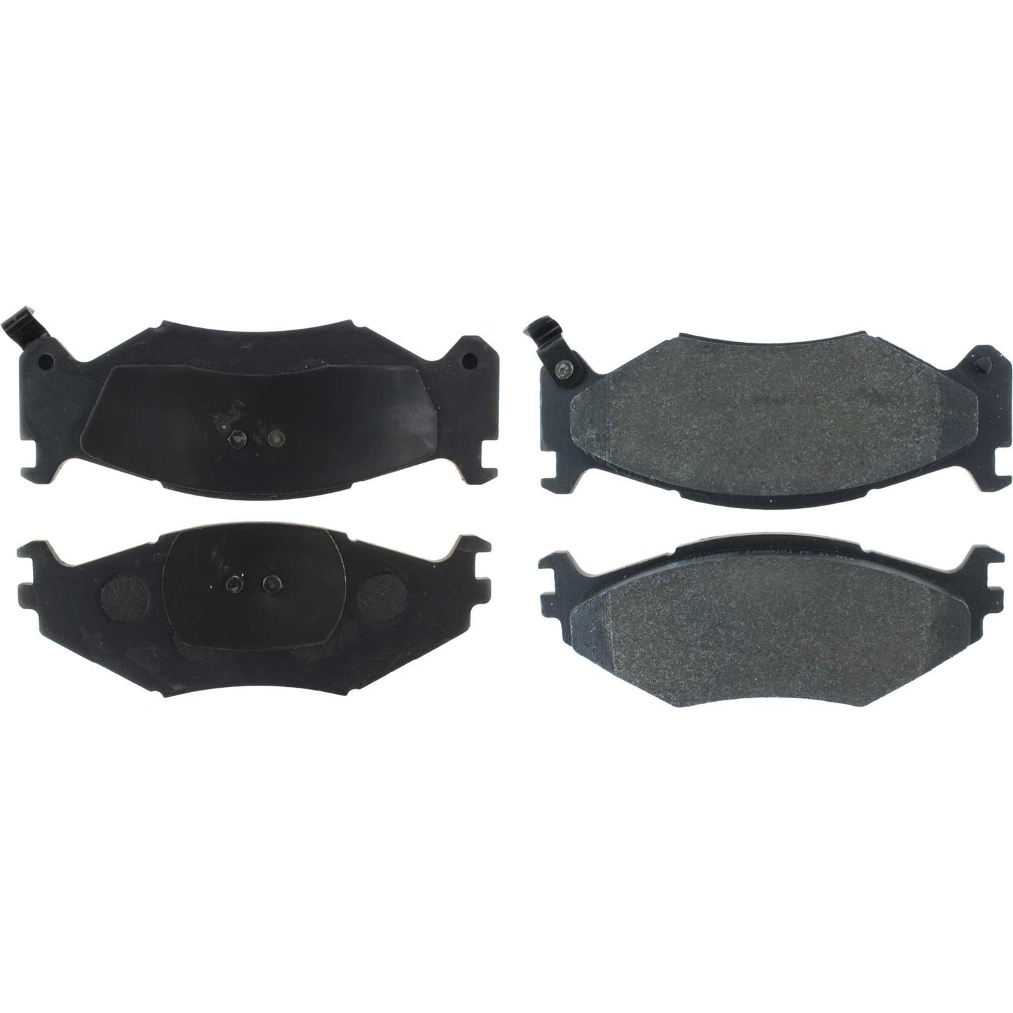 Centric Parts Disc Brake Pad Set Semi-Metallic with Posi Quiet for 1991-1995 Chrysler Daytona LeBaron Town & Country Dodge Caravan Grand Caravan Spirit Plymouth Acclaim Grand Voyager Voyager 104.05220