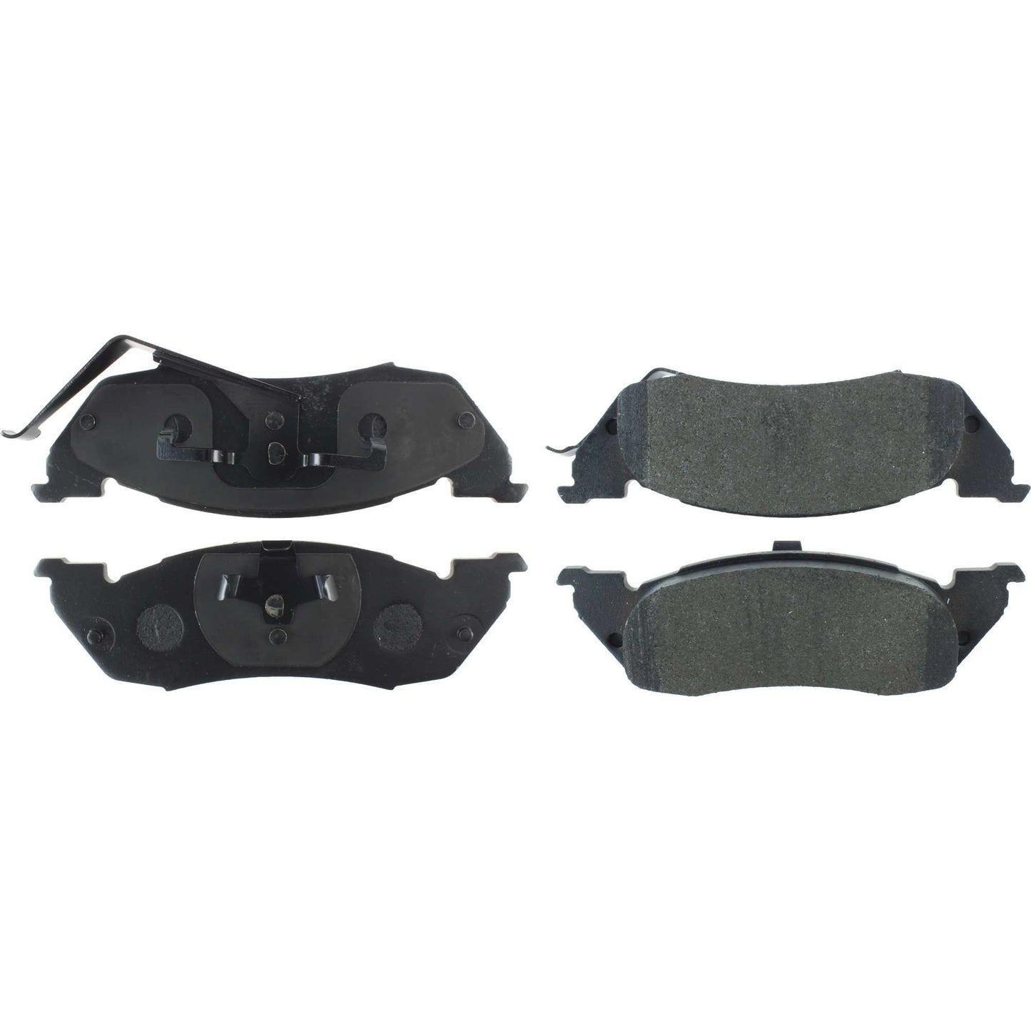 Centric Parts Disc Brake Pad Set Semi-Metallic Posi Quiet with Hardware for 1991-1998 Dodge Dakota 104.05290
