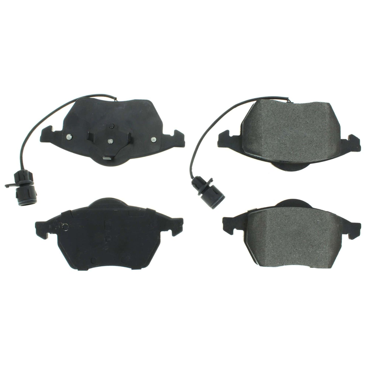 Centric Parts Disc Brake Pad Set Semi-Metallic with Posi Quiet for 1992-1994 Audi 100 104.05550
