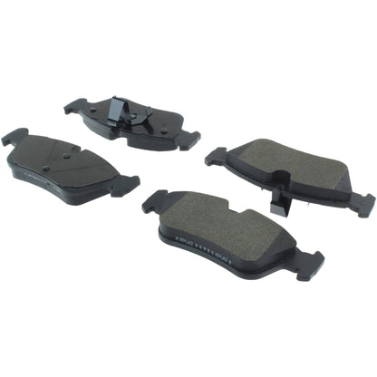 Centric Parts Disc Brake Pad Set Posi Quiet Semi-Metallic with Hardware for 1996-2009 BMW 3 Series 104.05580