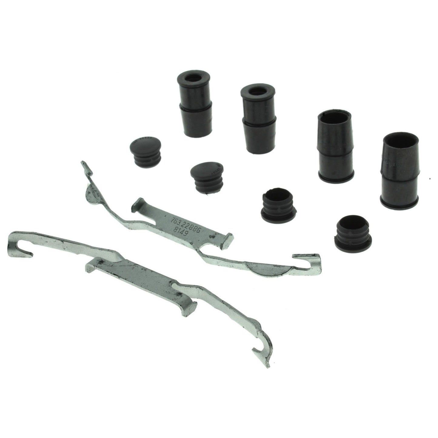 Centric Parts Disc Brake Pad Set Posi Quiet Semi-Metallic with Hardware for 1996-2009 BMW 3 Series 104.05580
