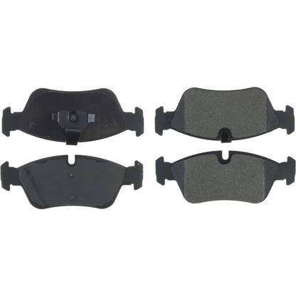 Centric Parts Disc Brake Pad Set Posi Quiet Semi-Metallic with Hardware for 1996-2009 BMW 3 Series 104.05580