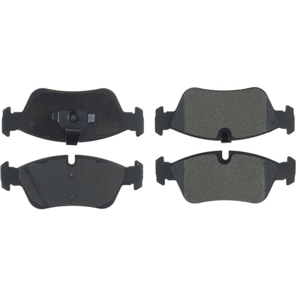 Centric Parts Disc Brake Pad Set Posi Quiet Semi-Metallic with Hardware for 1996-2009 BMW 3 Series 104.05580