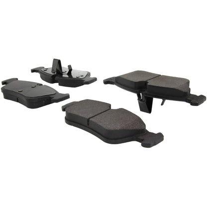 Centric Parts Disc Brake Pad Set Posi Quiet Semi-Metallic with Hardware for 1992-1996 BMW 318i/318is, 1992-1994 BMW 325i/325is 104.05581