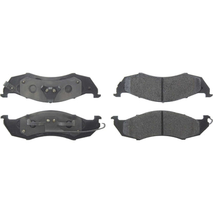 Centric Parts Disc Brake Pad Set Semi-Metallic Posi Quiet for 1993-2002 Nissan Quest 104.05760