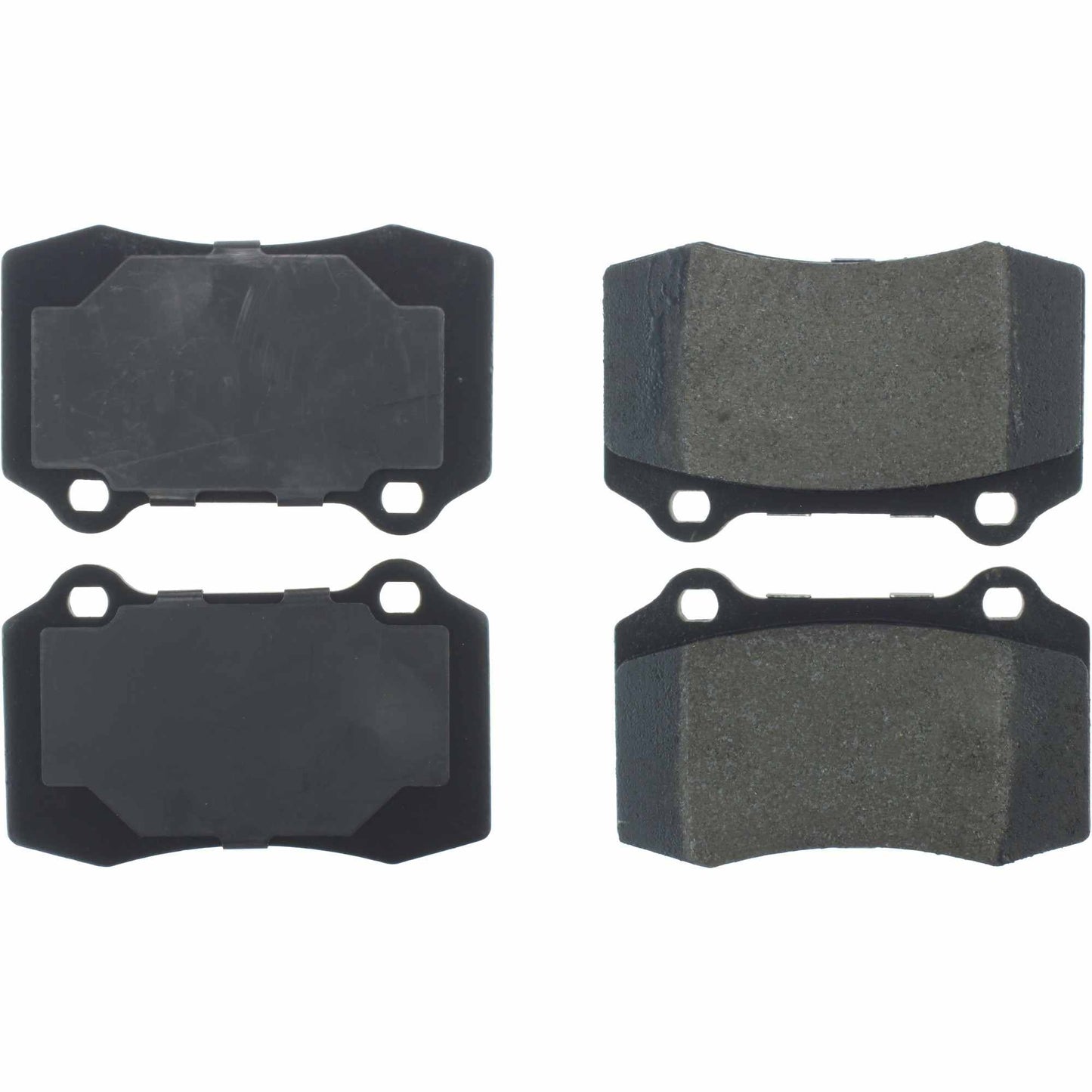 Centric Parts Disc Brake Pad Set Posi Quiet Semi-Metallic for 2000-2005 Aston Martin DB7, Jaguar S-Type, Vanden Plas, XJR, XKR, Lotus Esprit, Volvo S60/V70 104.05921