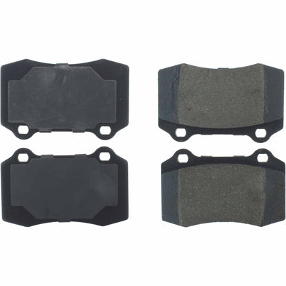 Centric Parts Disc Brake Pad Set Posi Quiet Semi-Metallic for 2000-2005 Aston Martin DB7, Jaguar S-Type, Vanden Plas, XJR, XKR, Lotus Esprit, Volvo S60/V70 104.05921