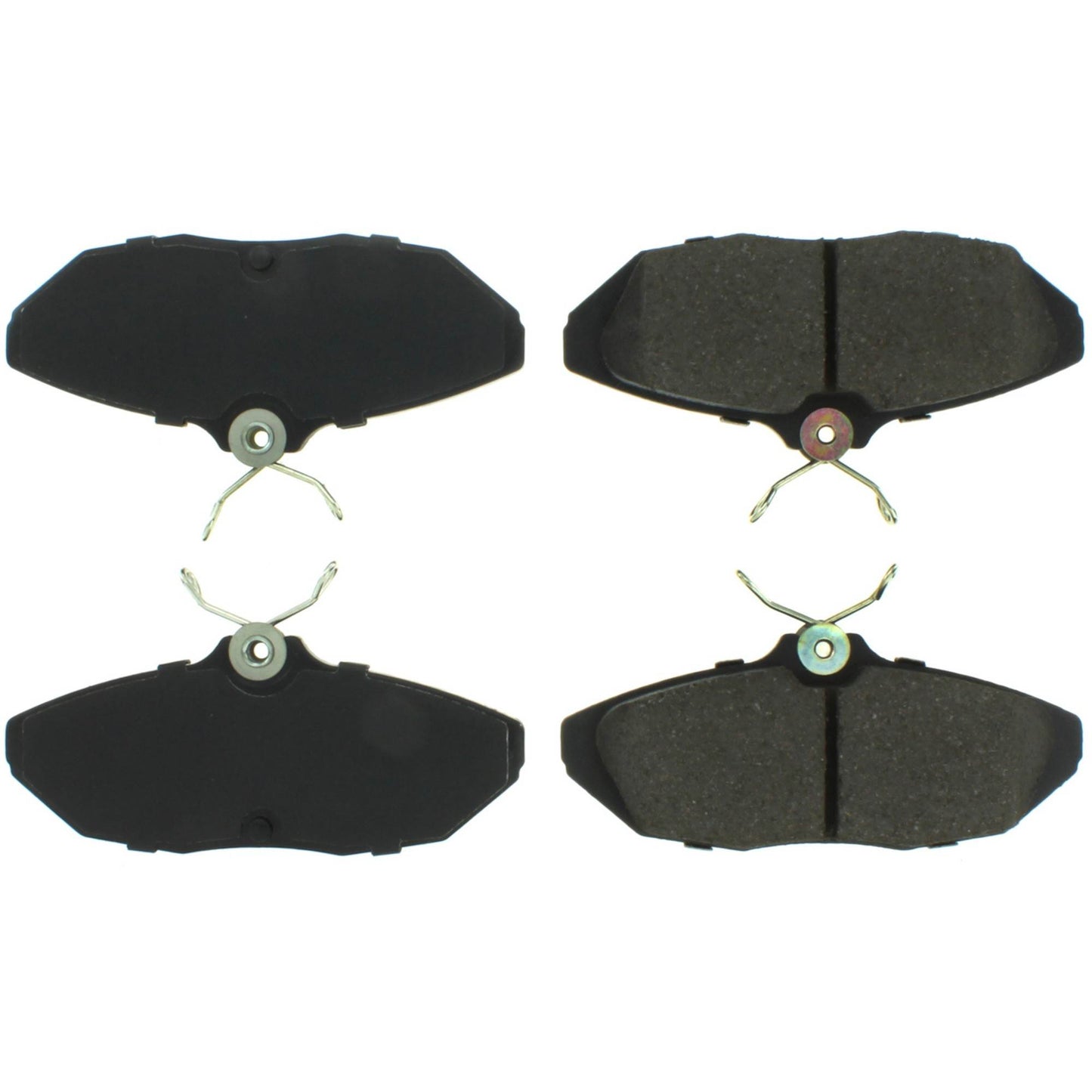 Centric Parts Disc Brake Pad Set Semi-Metallic with Posi Quiet for 1993-1998 Ford Thunderbird Lincoln Mark VIII Mercury Cougar 104.05990