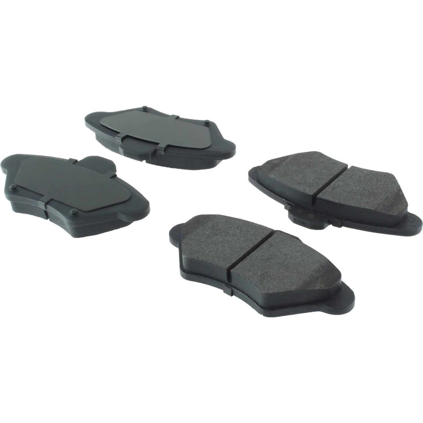 Centric Parts Disc Brake Pad Set Posi Quiet Semi-Metallic with Hardware for 1994-1998 Ford Mustang, 1993-1997 Thunderbird, Mercury Cougar 104.06000