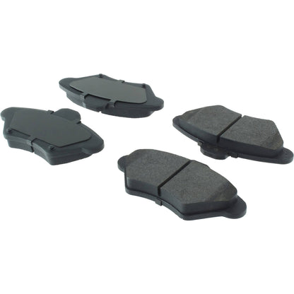 Centric Parts Disc Brake Pad Set Posi Quiet Semi-Metallic with Hardware for 1994-1998 Ford Mustang, 1993-1997 Thunderbird, Mercury Cougar 104.06000