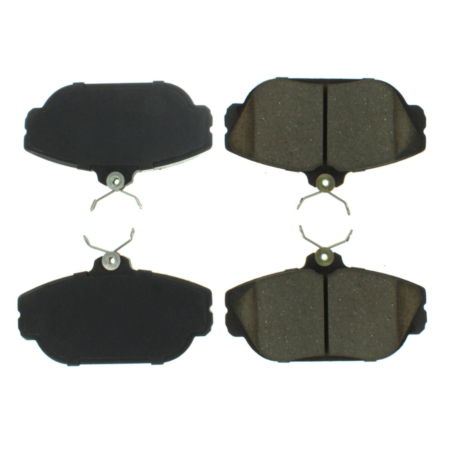 Centric Parts Disc Brake Pad Set Semi-Metallic with Posi Quiet for 1993-2001 Ford Sable Taurus Windstar Lincoln Continental Mercury Sable 104.06010