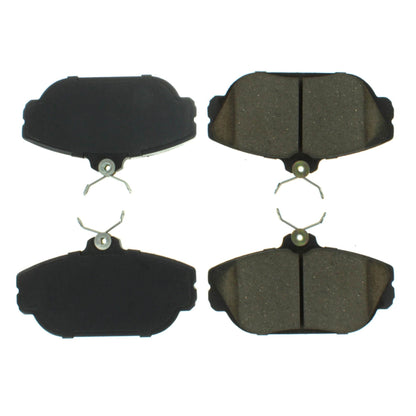 Centric Parts Disc Brake Pad Set Semi-Metallic with Posi Quiet for 1993-2001 Ford Sable Taurus Windstar Lincoln Continental Mercury Sable 104.06010
