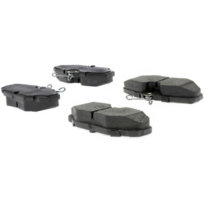 Centric Parts Disc Brake Pad Set Semi-Metallic with Posi Quiet for 1993-2007 Ford Taurus Lincoln Continental Mercury Sable 104.06100