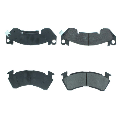 Centric Parts Disc Brake Pad Set Semi-Metallic Posi Quiet for 1992-1996 Buick Roadmaster Chevrolet Caprice Impala 104.06140
