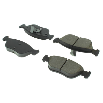 Centric Parts Disc Brake Pad Set Semi-Metallic with Posi Quiet for Volvo 850 1997-1993, C70 2004-1998, S70 2000-1998, V70 2000-1998 104.06180