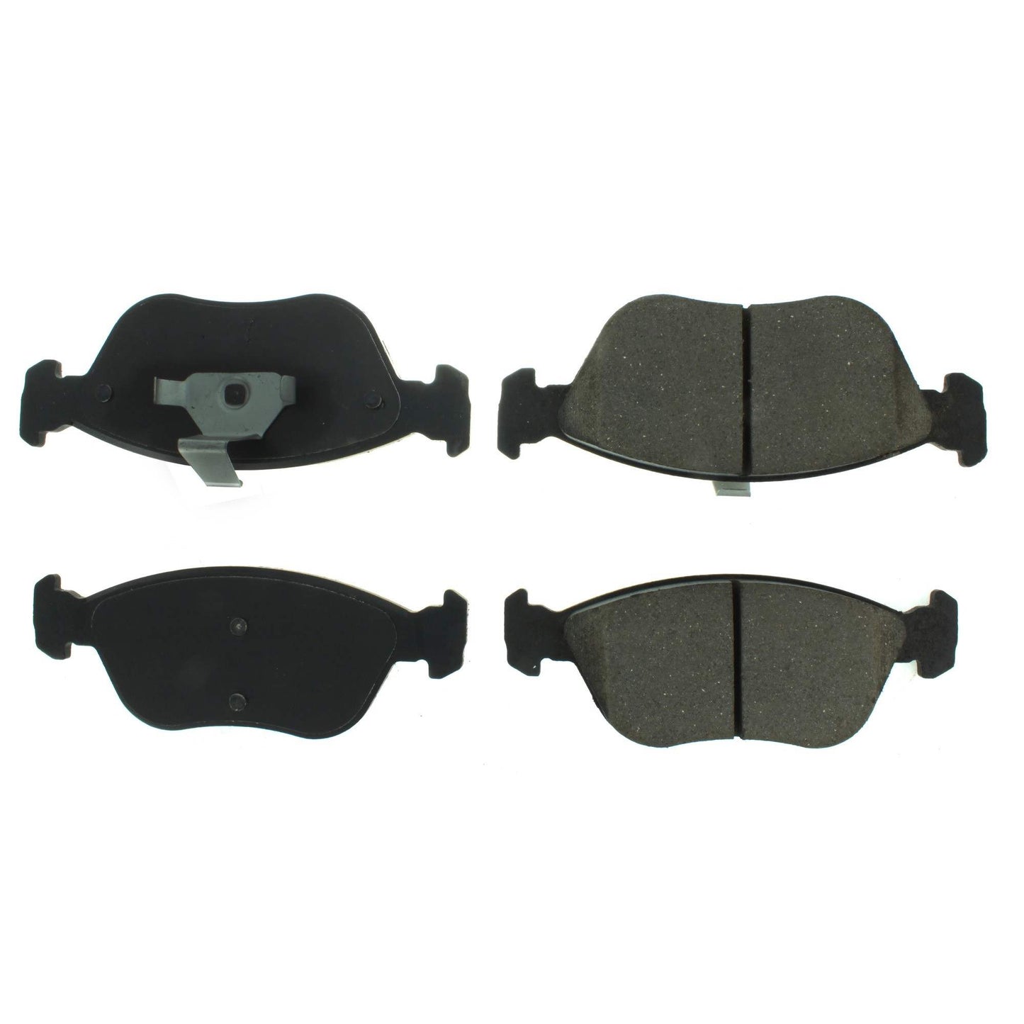 Centric Parts Disc Brake Pad Set Semi-Metallic with Posi Quiet for Volvo 850 1997-1993, C70 2004-1998, S70 2000-1998, V70 2000-1998 104.06180
