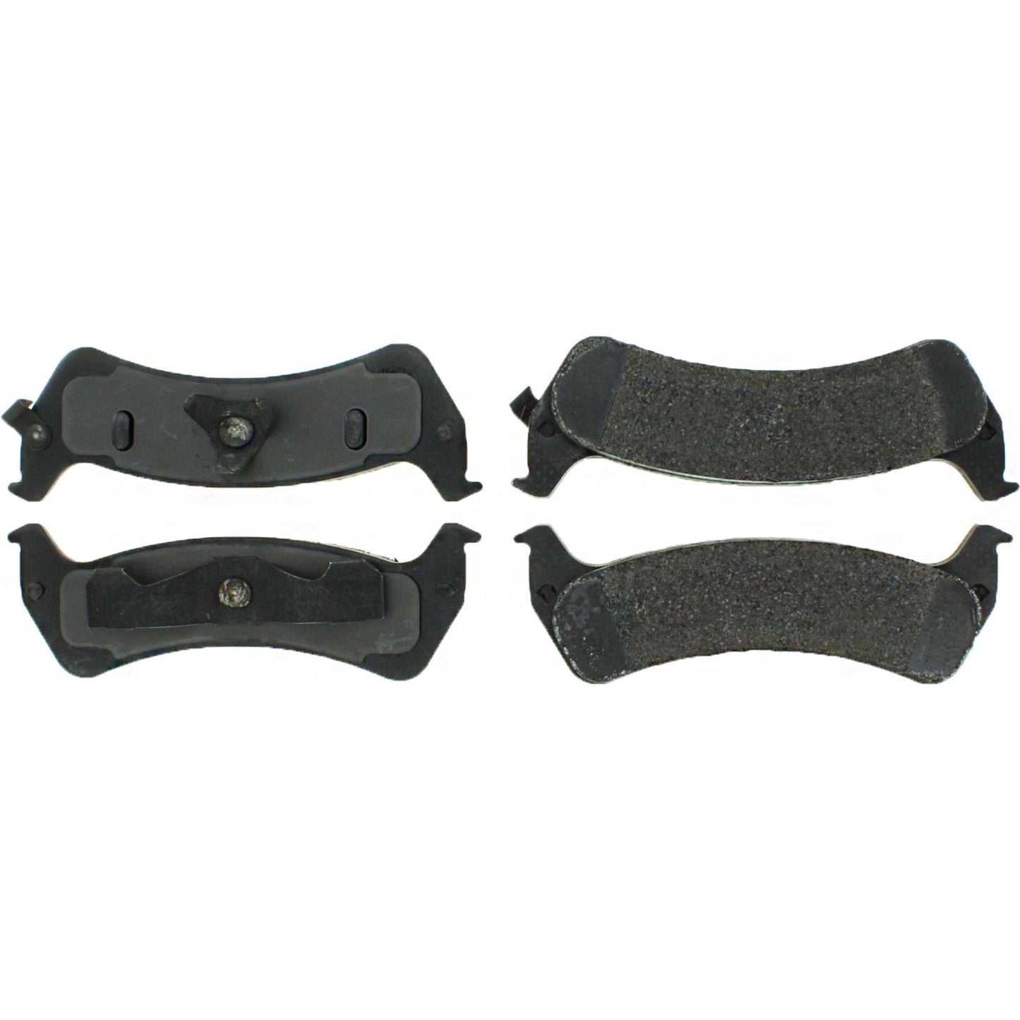 Centric Parts Disc Brake Pad Set Semi-Metallic with Posi Quiet for 2001-2005 Ford Explorer Sport Trac Jeep Grand Cherokee Grand Wagoneer 104.06250