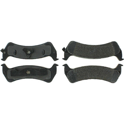 Centric Parts Disc Brake Pad Set Semi-Metallic with Posi Quiet for 2001-2005 Ford Explorer Sport Trac Jeep Grand Cherokee Grand Wagoneer 104.06250