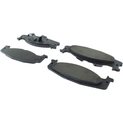 Centric Parts Disc Brake Pad Set Semi-Metallic Posi Quiet for 1994-1996 Ford Bronco, E-150 1994-2003 104.06320
