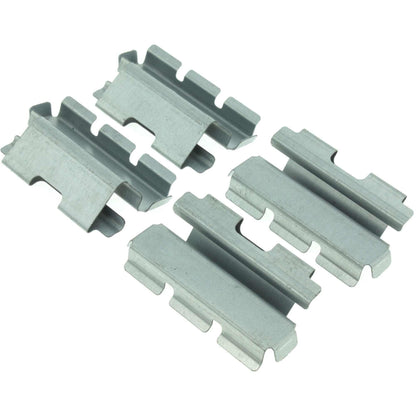 Centric Parts Disc Brake Pad Set Semi-Metallic Posi Quiet for 1994-1996 Ford Bronco, E-150 1994-2003 104.06320
