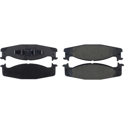 Centric Parts Disc Brake Pad Set Semi-Metallic Posi Quiet for 1994-1996 Ford Bronco, E-150 1994-2003 104.06320