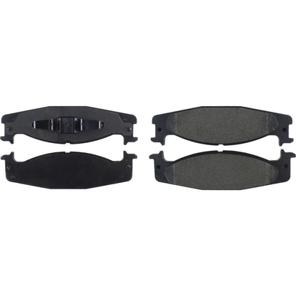 Centric Parts Disc Brake Pad Set Semi-Metallic Posi Quiet for 1994-1996 Ford Bronco, E-150 1994-2003 104.06320