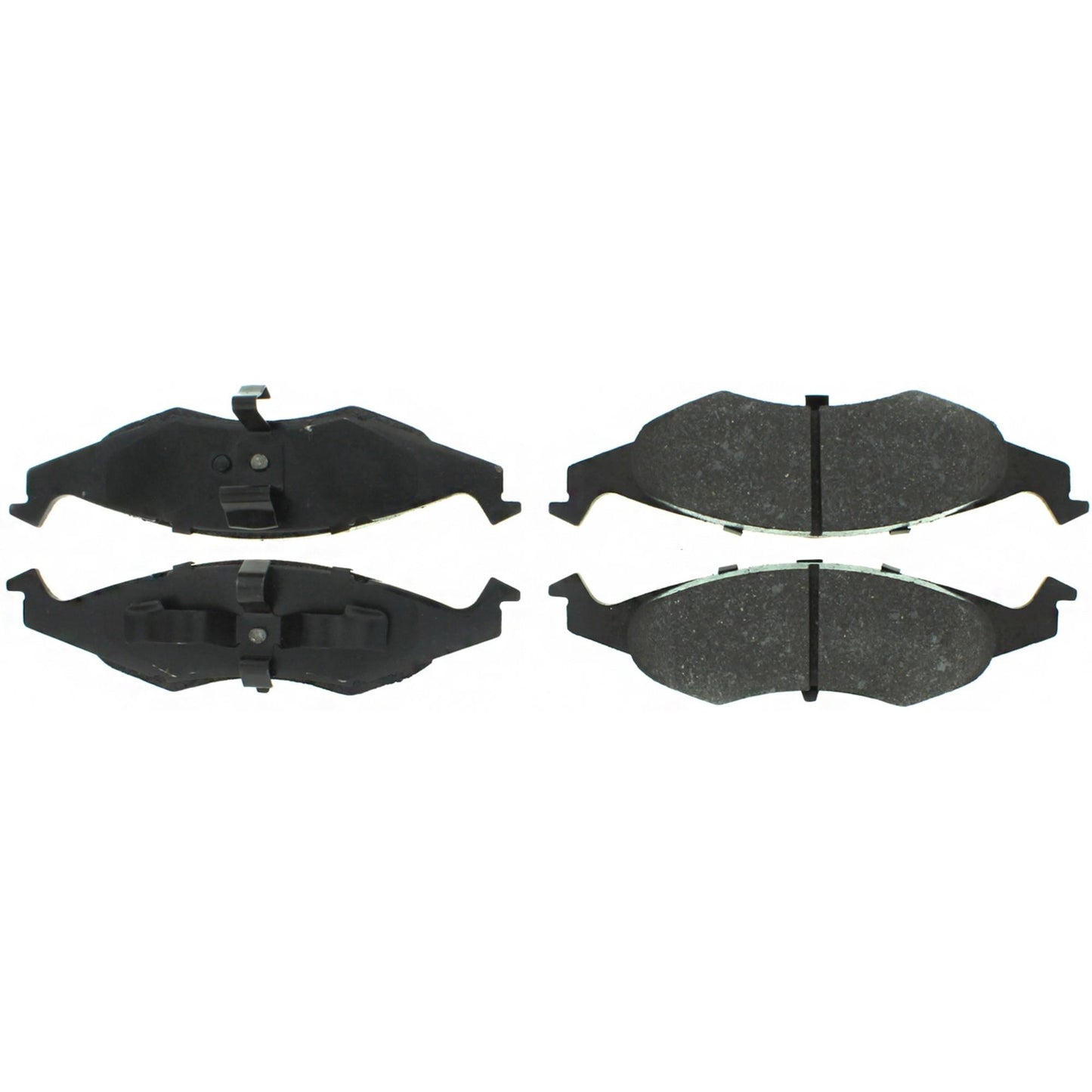Centric Parts Disc Brake Pad Set Semi-Metallic with Posi Quiet for 1995-1996 Dodge Neon Plymouth Neon 104.06330