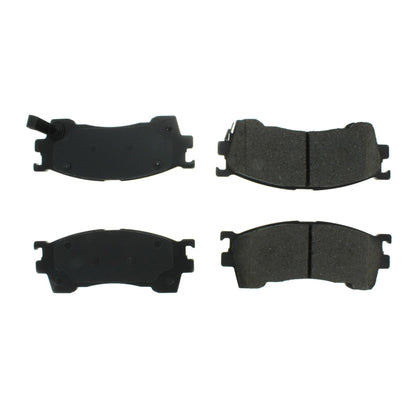 Centric Parts Disc Brake Pad Set Semi-Metallic with Posi Quiet for 1993-2003 Ford Probe Mazda 626 MX-6 Protege Protege5 104.06370