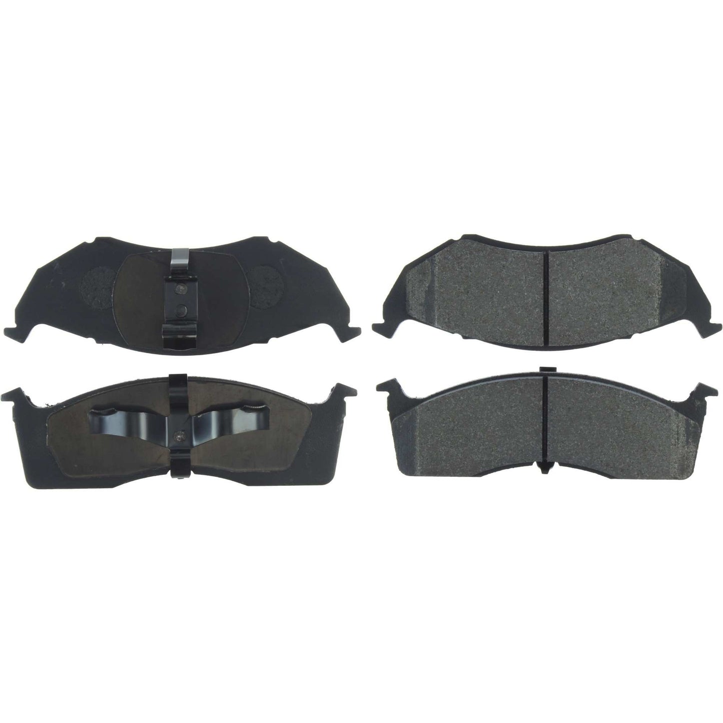 Centric Parts Disc Brake Pad Set Semi-Metallic with Posi Quiet for 2000-2005 Chrysler Neon Dodge Neon Plymouth 104.06420