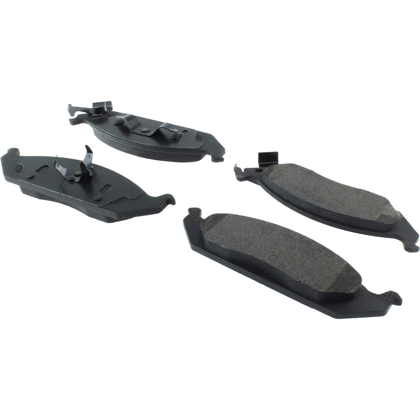 Centric Parts Disc Brake Pad Set Semi-Metallic with Posi Quiet for 2000-1995 Chrysler Cirrus, 2000-1996 Sebring, 2000-1995 Dodge Stratus, 2000-1996 Plymouth Breeze 104.06500
