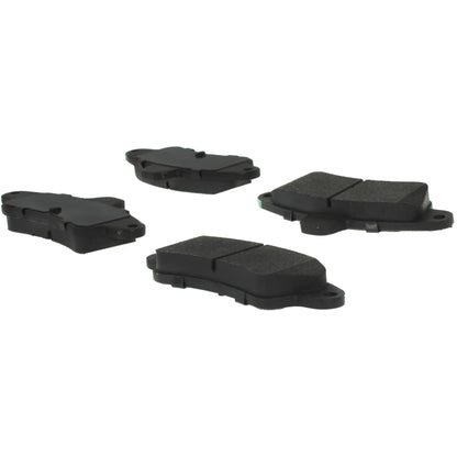 Centric Parts Disc Brake Pad Set Semi-Metallic Posi Quiet for 2000-1995 Ford Contour Mystique, 2000-1999 Mercury Cougar 104.06610