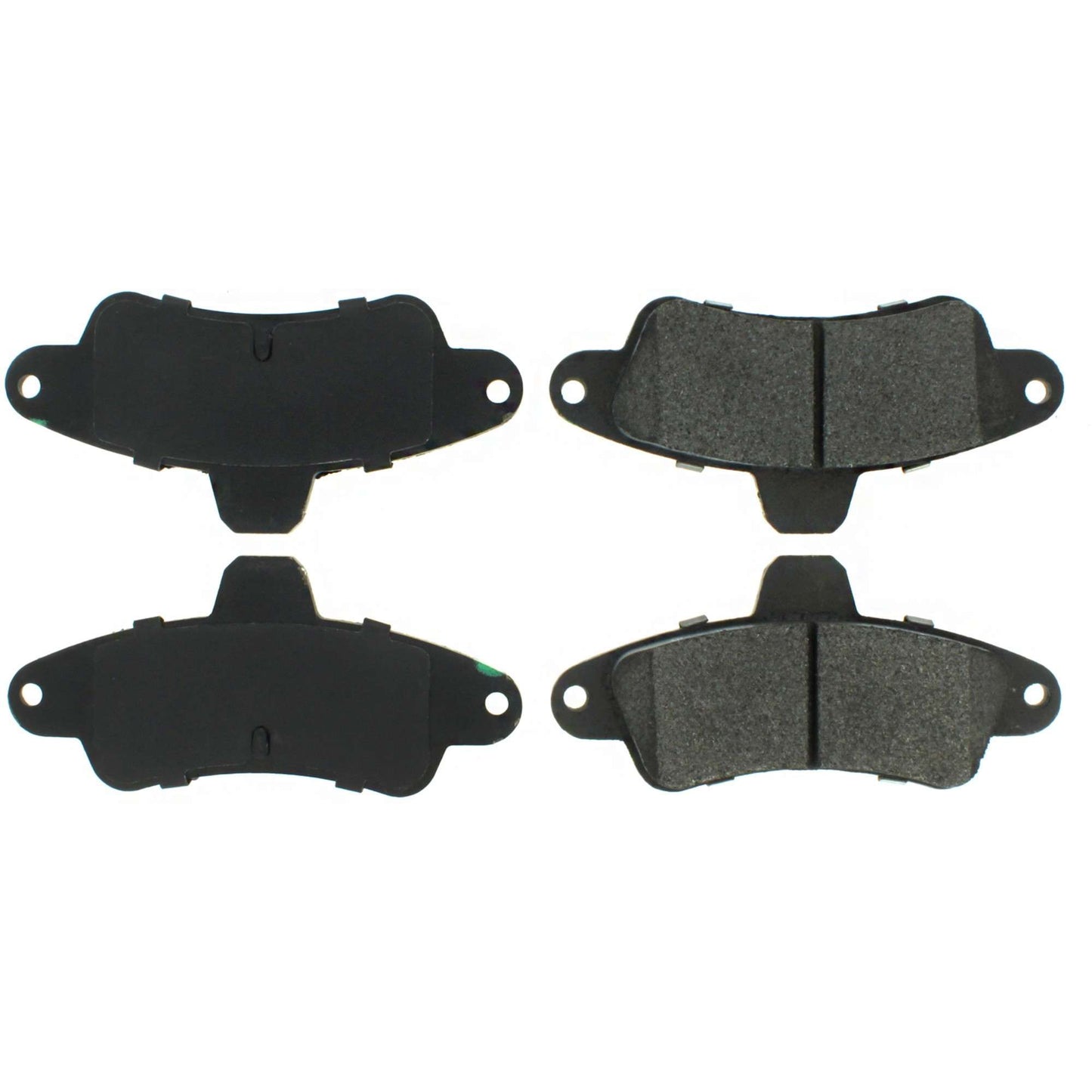 Centric Parts Disc Brake Pad Set Semi-Metallic Posi Quiet for 2000-1995 Ford Contour Mystique, 2000-1999 Mercury Cougar 104.06610