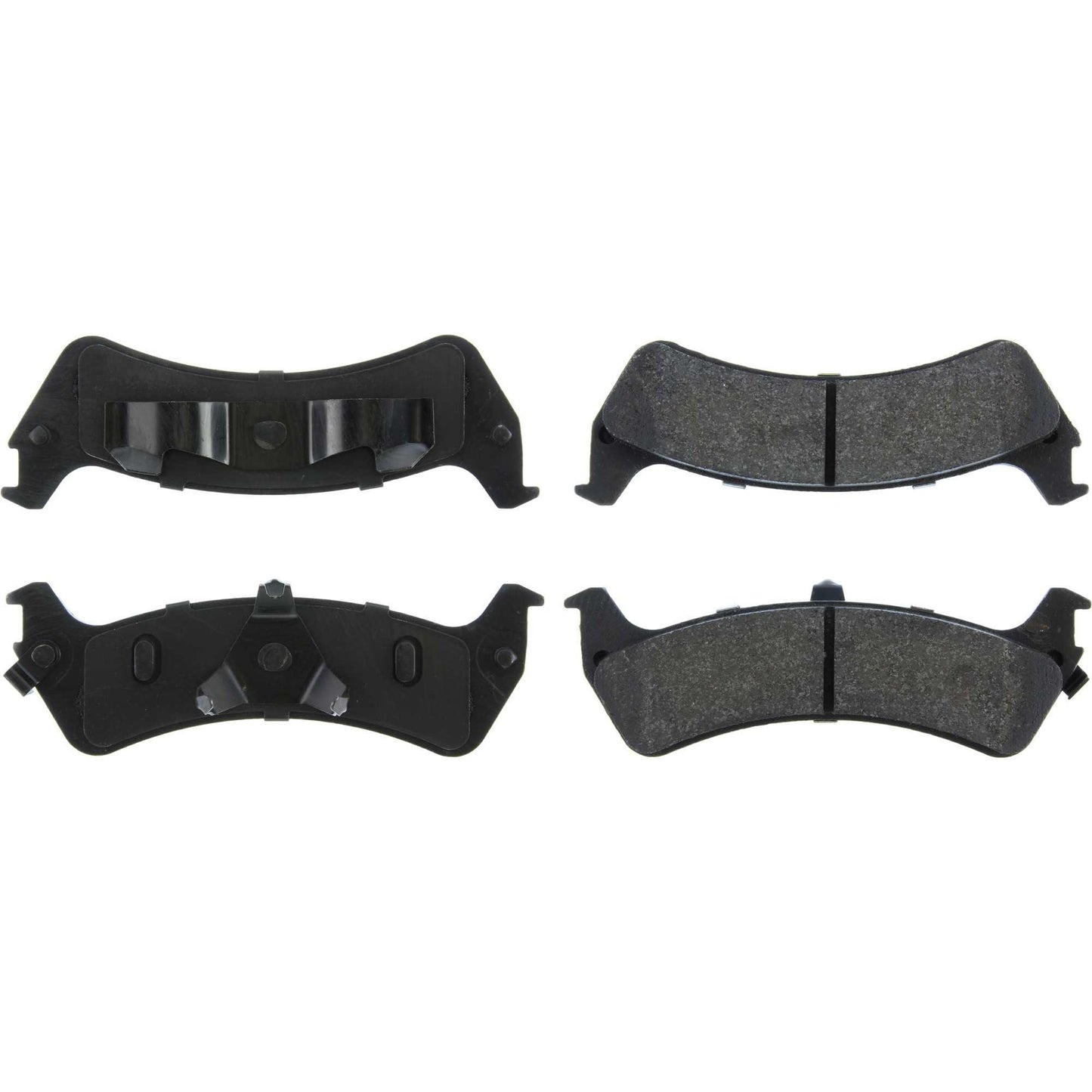 Centric Parts Disc Brake Pad Set Semi-Metallic with Posi Quiet for 1995-2002 Ford Explorer Sport F-100 Ranger Mercury Mountaineer 104.06670