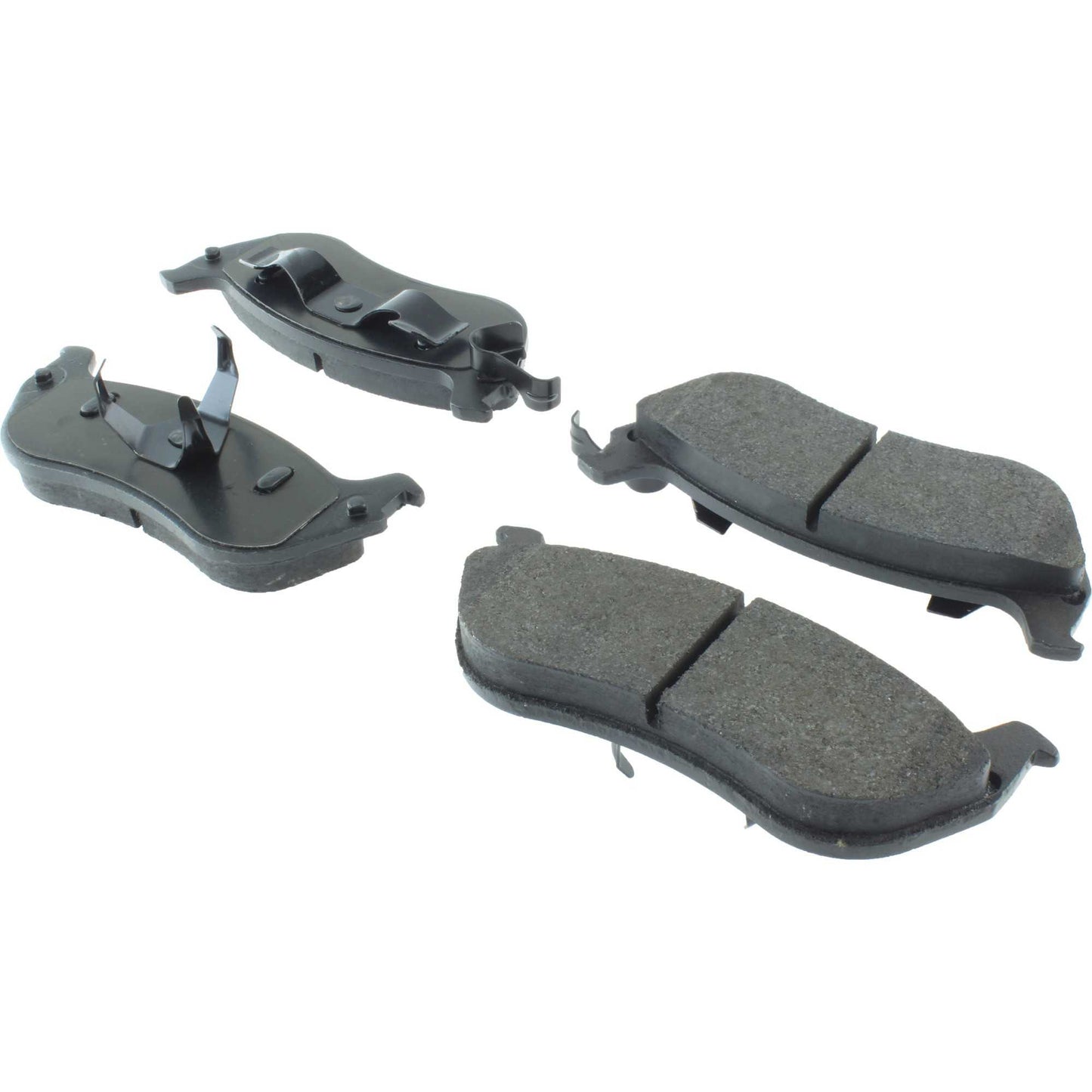 Centric Parts Disc Brake Pad Set Semi-Metallic with Posi Quiet for 1996-2002 Ford Crown Victoria Lincoln Town Car Mercury Grand Marquis 104.06740