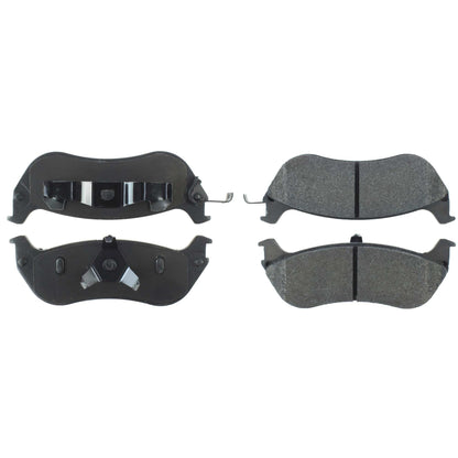 Centric Parts Disc Brake Pad Set Semi-Metallic with Posi Quiet for 1996-2002 Ford Crown Victoria Lincoln Town Car Mercury Grand Marquis 104.06740