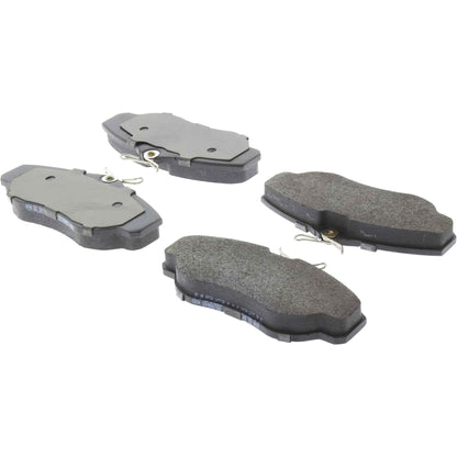 Centric Parts Disc Brake Pad Set Semi-Metallic Posi Quiet for 2004-1999 Land Rover Discovery 2002-1995 Range Rover 104.06760