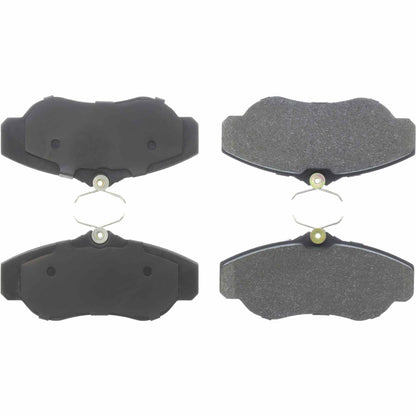 Centric Parts Disc Brake Pad Set Semi-Metallic Posi Quiet for 2004-1999 Land Rover Discovery 2002-1995 Range Rover 104.06760
