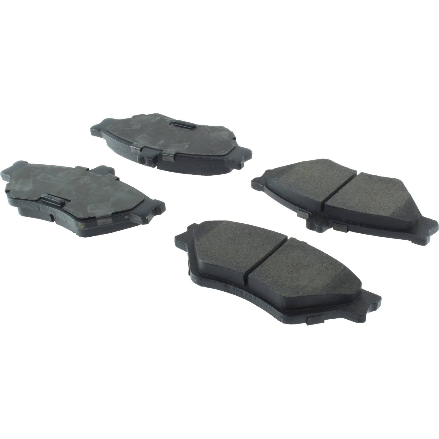 Centric Parts Disc Brake Pad Set Semi-Metallic with Posi Quiet for 1995-1997 Ford Crown Victoria Lincoln Town Car Mercury Grand Marquis 104.06780