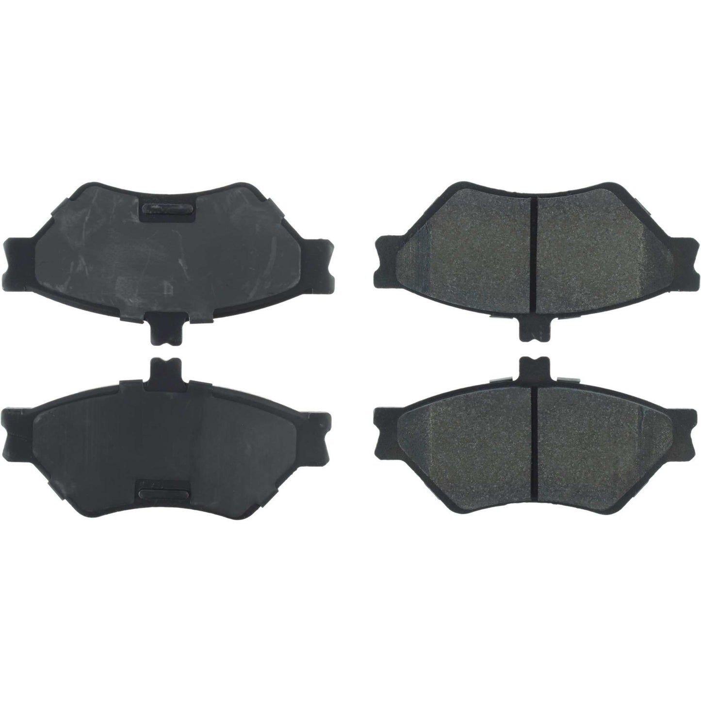 Centric Parts Disc Brake Pad Set Semi-Metallic with Posi Quiet for 1995-1997 Ford Crown Victoria Lincoln Town Car Mercury Grand Marquis 104.06780