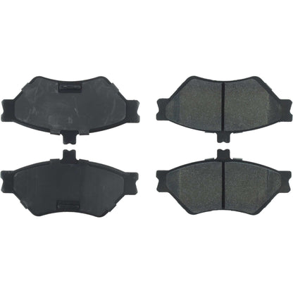 Centric Parts Disc Brake Pad Set Semi-Metallic with Posi Quiet for 1995-1997 Ford Crown Victoria Lincoln Town Car Mercury Grand Marquis 104.06780