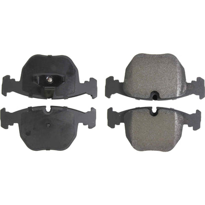 Centric Parts Disc Brake Pad Set Semi-Metallic Posi Quiet for BMW 530i 2003-2001, 540i 2000-1997