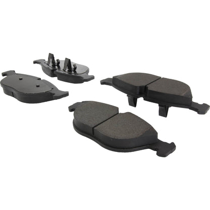 Centric Parts Disc Brake Pad Set Semi-Metallic Posi Quiet for 2000-2006 Audi TT Quattro, Bentley Arnage, BMW 750iL