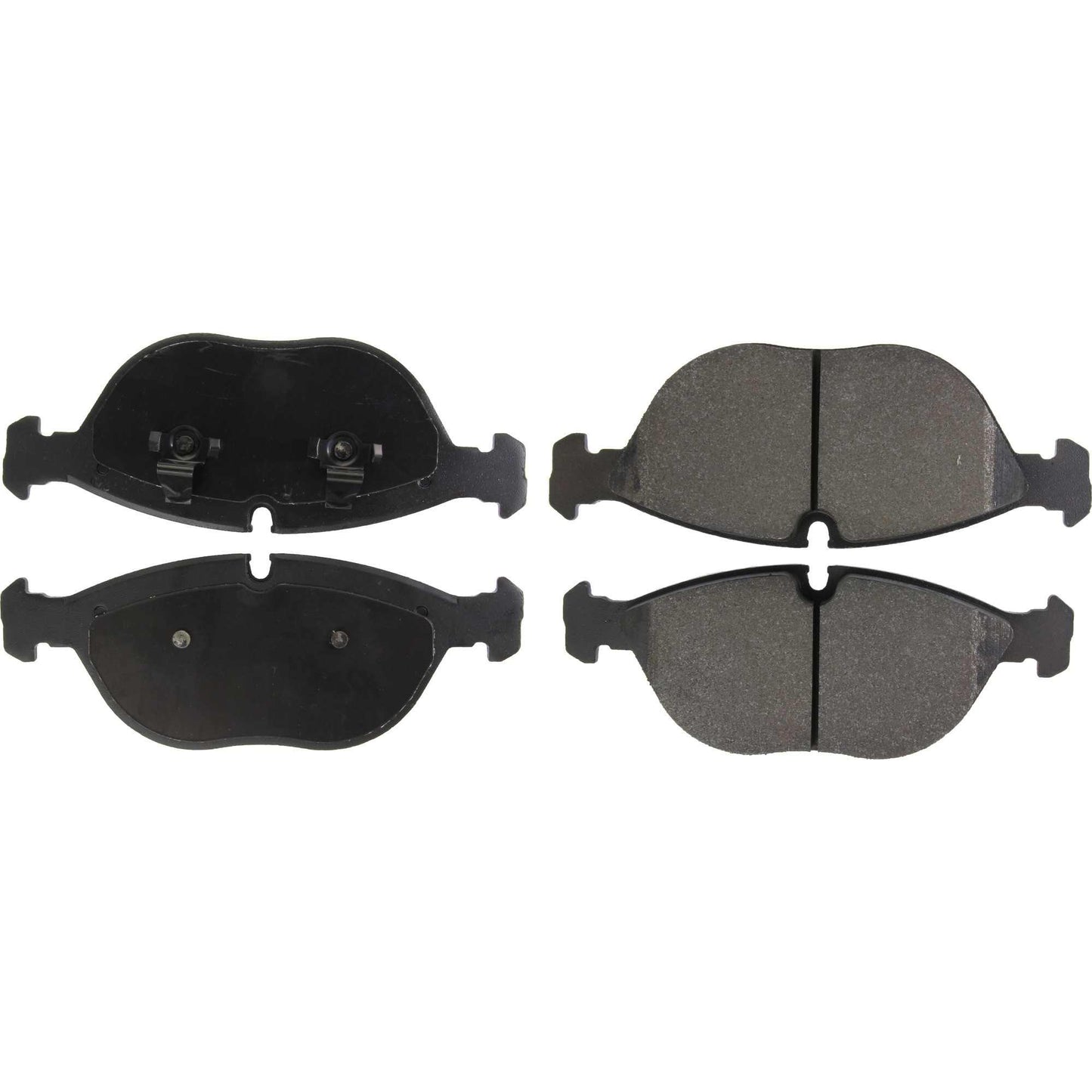 Centric Parts Disc Brake Pad Set Semi-Metallic Posi Quiet for 2000-2006 Audi TT Quattro, Bentley Arnage, BMW 750iL