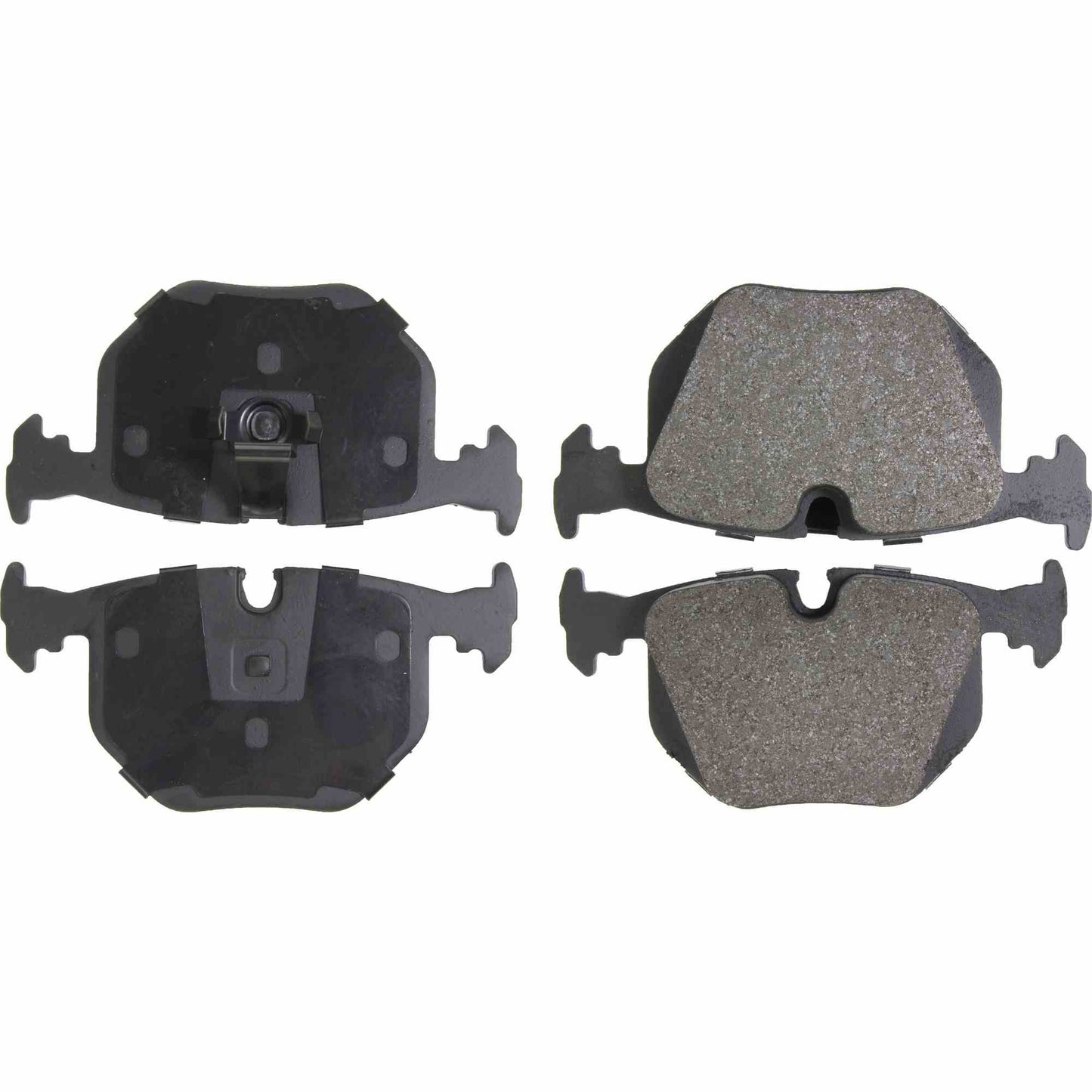 Centric Parts Disc Brake Pad Set Semi-Metallic Posi Quiet with Hardware 104.06830