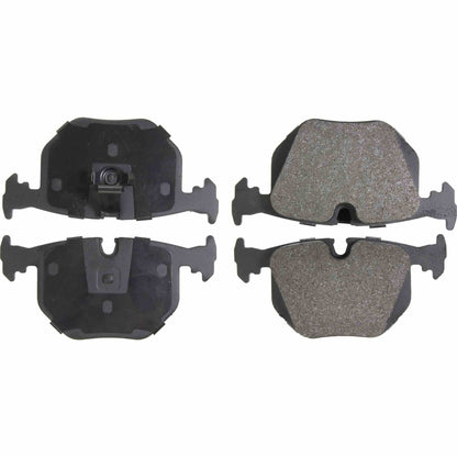Centric Parts Disc Brake Pad Set Semi-Metallic Posi Quiet with Hardware 104.06830