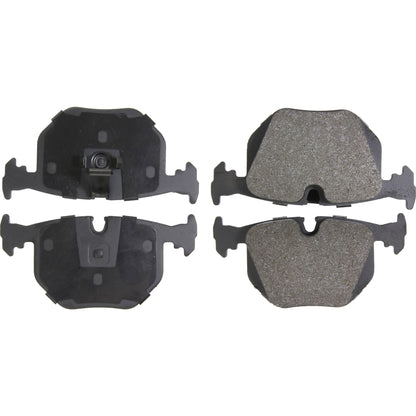 Centric Parts Disc Brake Pad Set Semi-Metallic Posi Quiet with Hardware 104.06830